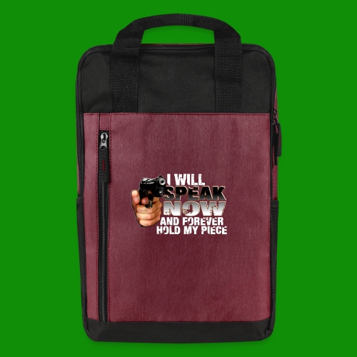 Speak Now & Forever Hold My Piece - Laptop Backpack