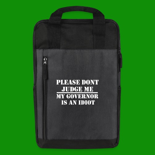 My Governor Is an Idiot - Laptop Backpack