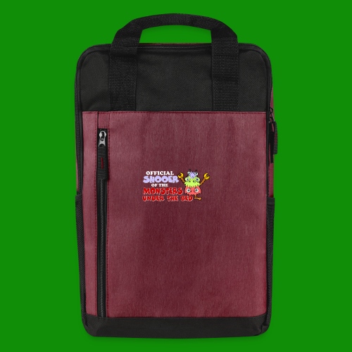 Official Shooer of the Monsters Under the Bed - Laptop Backpack