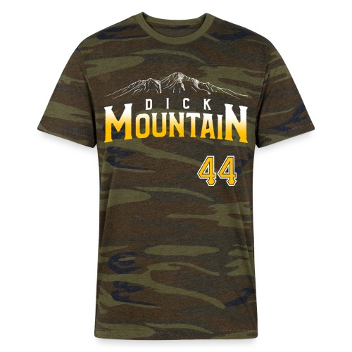 Dick Mountain 44 - Alternative Unisex Eco Camo T-Shirt