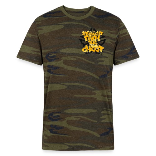 Straight from the chest - Alternative Unisex Eco-Jersey Camo T-Shirt