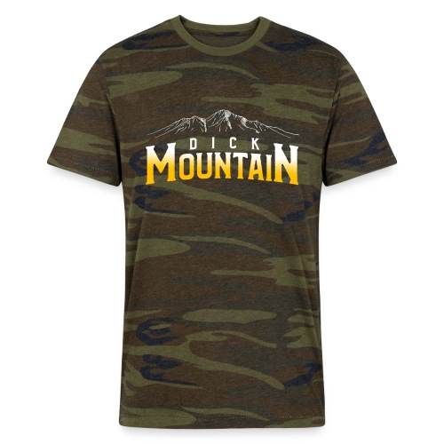 Dick Mountain (No Number) - Alternative Unisex Eco Camo T-Shirt