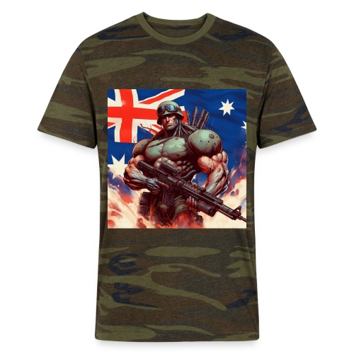 THANK YOU FOR YOUR SERVICE MATE (ORIGINAL SERIES) - Alternative Unisex Eco-Jersey Camo T-Shirt