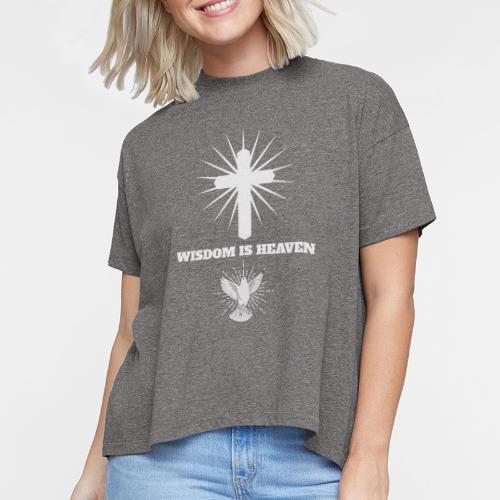 Wisdom is Heaven - Women's Hi-Lo Tee