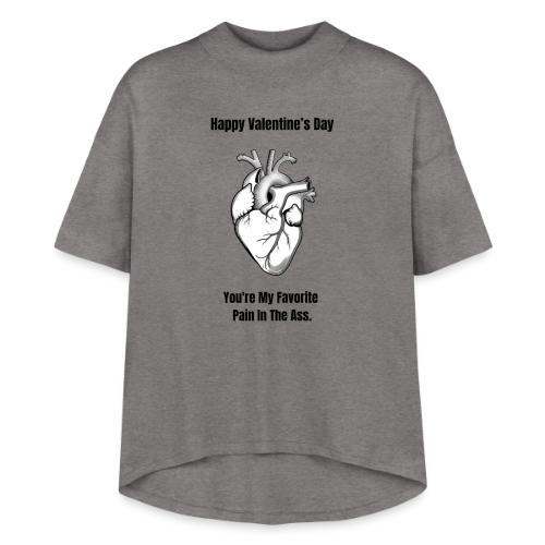 I'm Glad I Swiped Right T-Shirt | Funny Valentine - Women's Hi-Lo Tee