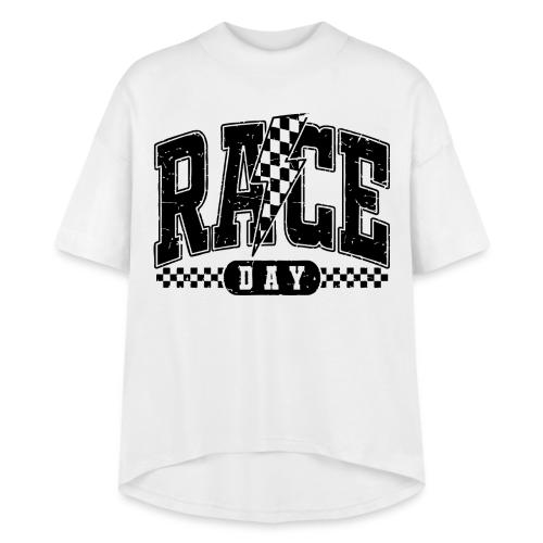 raceday bolt - Women's Hi-Lo Tee