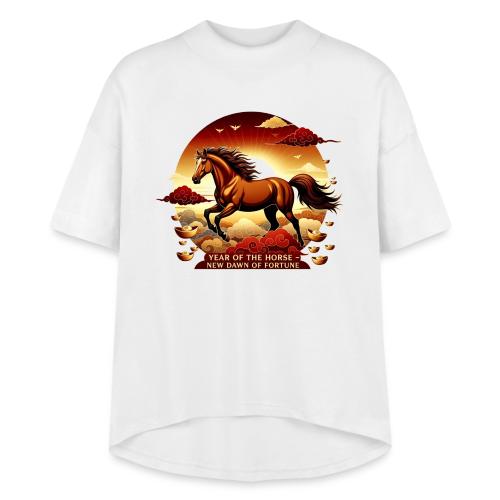 Year of the Horse Sunrise T Shirt, Lunar New Year - Women's Hi-Lo Tee