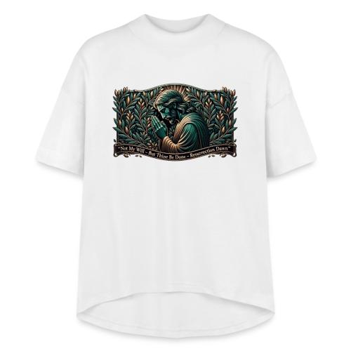 Easter Not My Will Gethsemane T Shirt, Bro Gift - Women's Hi-Lo Tee