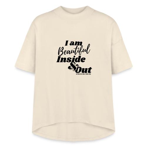 I am Beautiful - Inside and Out | Black Type - Women's Hi-Lo Tee
