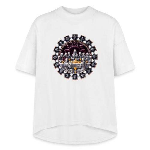 Last Supper Communion T Shirt, Faith Gift - Women's Hi-Lo Tee