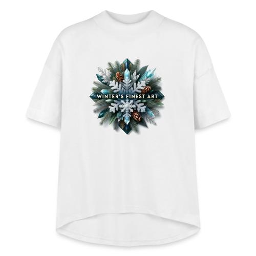 Intricate Frozen Evergreen T-Shirt - Women's Hi-Lo Tee