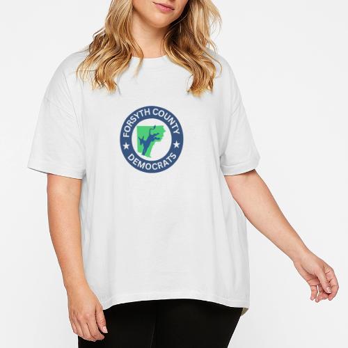 FoCoDems Logo - Women's Hi-Lo Tee
