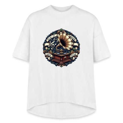 Ornate Phonograph T-Shirt - Women's Hi-Lo Tee