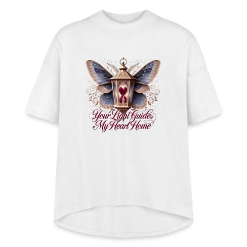 Your Light Guides My Heart HomeGifts T-Shirt - Women's Hi-Lo Tee
