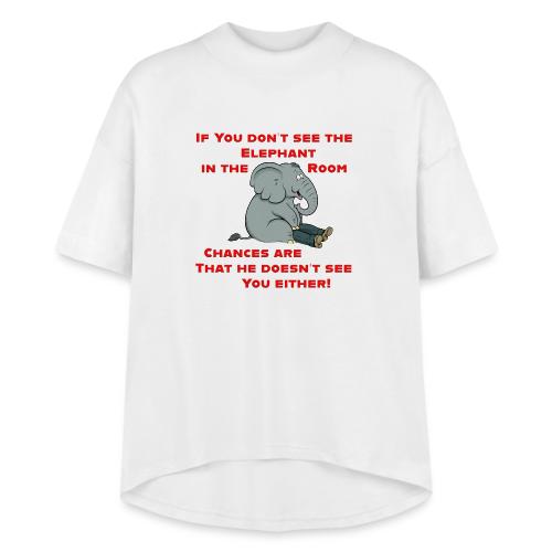 Elephant in the Room Meme - Women's Hi-Lo Tee