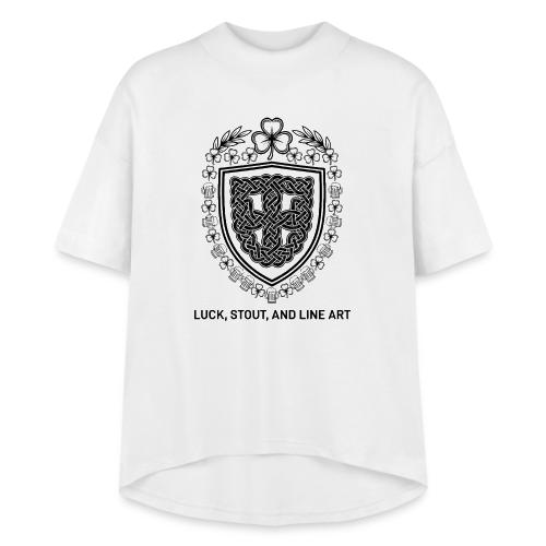 Celtic Knot T-Shirt, Symmetrical Shield - Women's Hi-Lo Tee