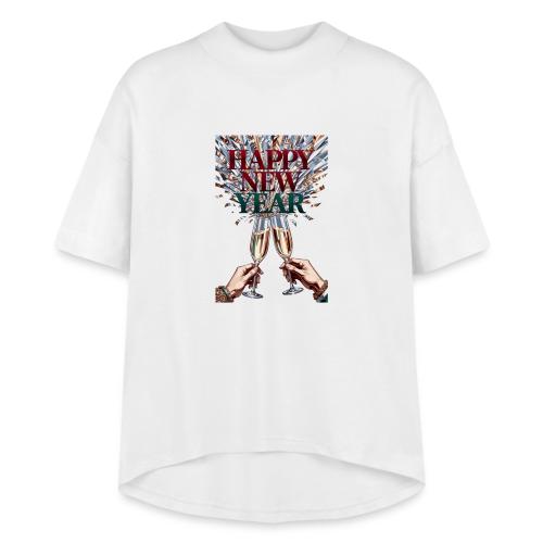 Toasting Hands T-Shirt Confetti Shower Premium - Women's Hi-Lo Tee