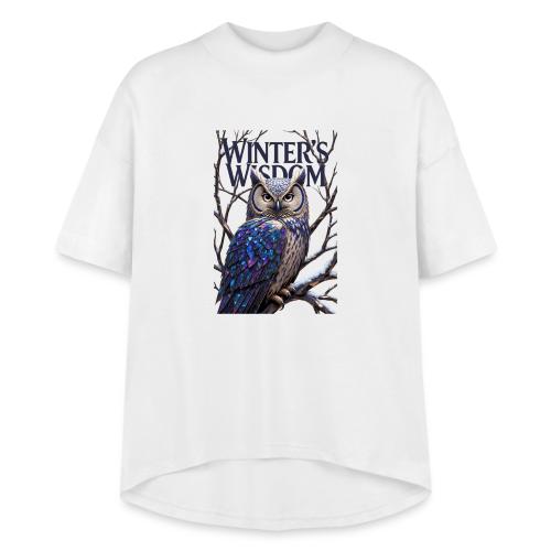 Crystalized Forest Owl T-Shirt - Women's Hi-Lo Tee