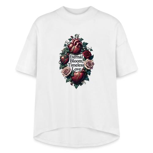 Eternal Bloom Timeless Love Entwined Hearts T-Shir - Women's Hi-Lo Tee