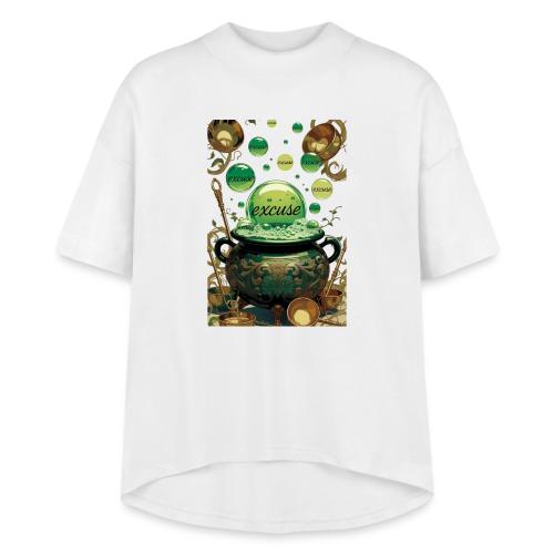 Emerald Excuses Cauldron Graphic Tee - Women's Hi-Lo Tee
