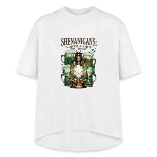 Worth a Shot Lantern Toast Graphic Tee - Women's Hi-Lo Tee