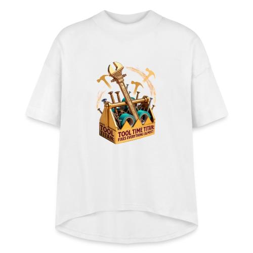 Tool Time Titan T Shirt, Funny Dad Gift - Women's Hi-Lo Tee