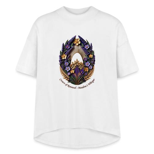 Easter Meadow Crown Renewal T Shirt, Spring Gift - Women's Hi-Lo Tee