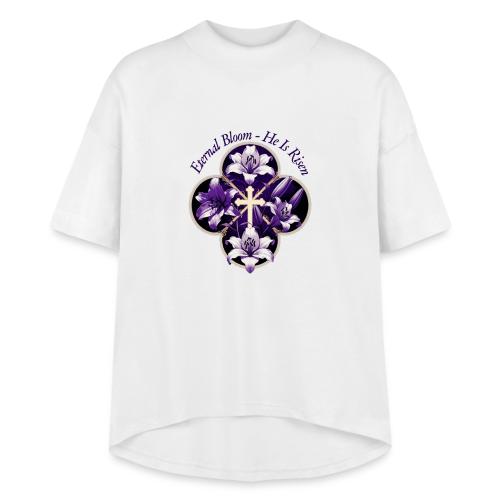 Easter Eternal Bloom Lily Crown T Shirt, Gift - Women's Hi-Lo Tee