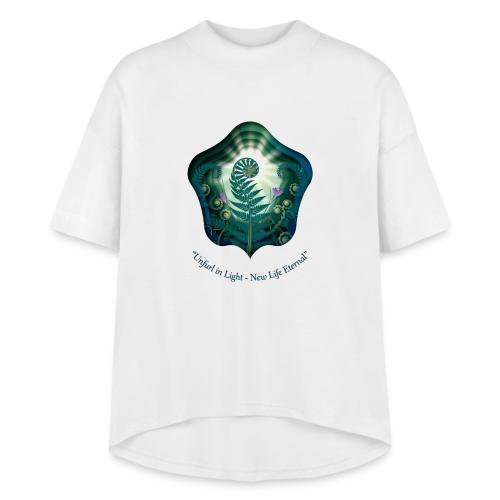 Easter Unfurl in Light Resurrection T Shirt, Gift - Women's Hi-Lo Tee