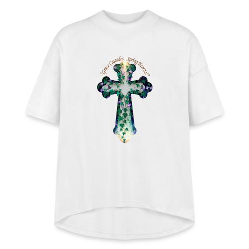 Easter Grace Cascades Eternal T Shirt, Mercy Gift - Women's Hi-Lo Tee
