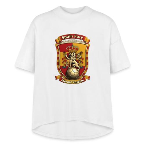 Spain Lion Fury T-Shirt, Spanish Crest Gift - Women's Hi-Lo Tee