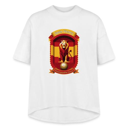 Spain Lion Victory T-Shirt, Flag Pride Crest Gift - Women's Hi-Lo Tee