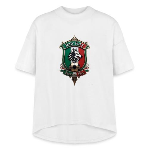 Italy heritage Wolf Fury Tee, Pride Badge Gift - Women's Hi-Lo Tee