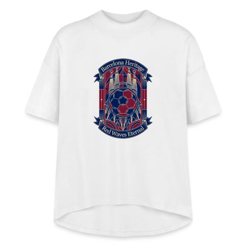 Barcelona Red Heritage T Shirt, Barsa fan Gift - Women's Hi-Lo Tee