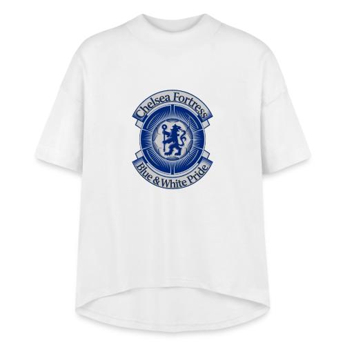 Chelsea Fortress T Shirt, Soccer City Pride Gift - Women's Hi-Lo Tee
