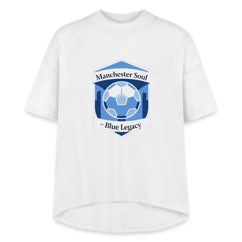 Manchester Soul Soccer City Emblem T Shirt, Gift - Women's Hi-Lo Tee