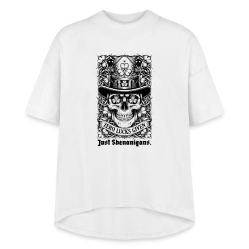Salty Shamrock Skull T-Shirt - Women's Hi-Lo Tee