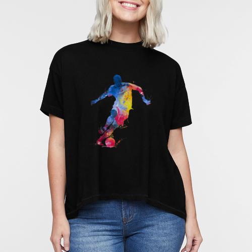 Soccer: Splash Kick - Women's Hi-Lo Tee
