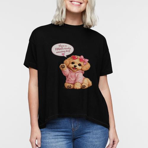 Have a PAWS-itively Amazing Day - Women's Hi-Lo Tee