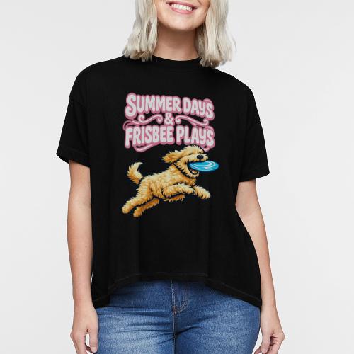 Summer Days & Frisbee Plays - Women's Hi-Lo Tee