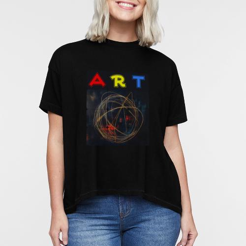 Echoes of Art - Women's Hi-Lo Tee