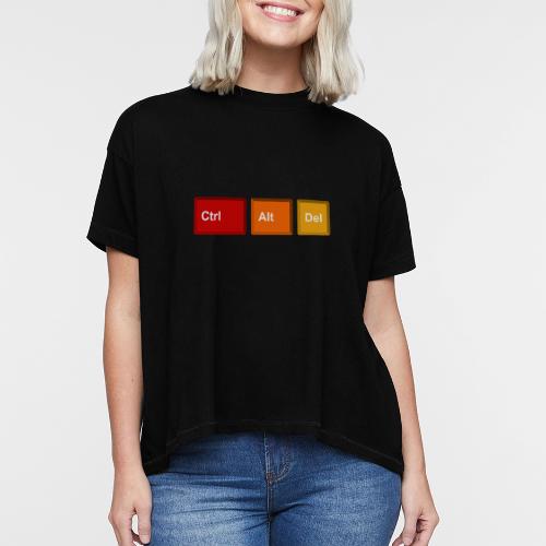 CTRL + ALT + DEL - Women's Hi-Lo Tee