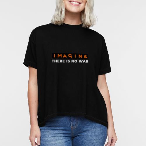 Imagine, There Is No War - Women's Hi-Lo Tee