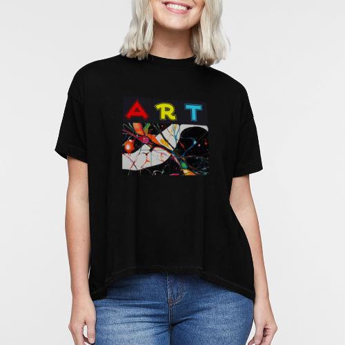 Art in Motion: Color Unleashed - Women's Hi-Lo Tee