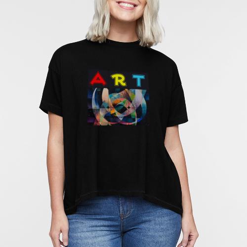 Art of Stripes and Shades - Women's Hi-Lo Tee