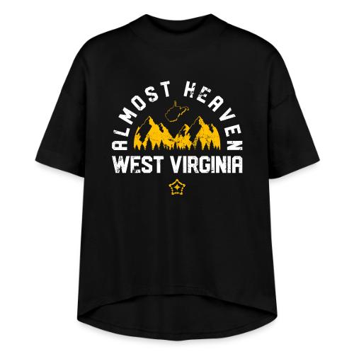 almost heaven png - Women's Hi-Lo Tee