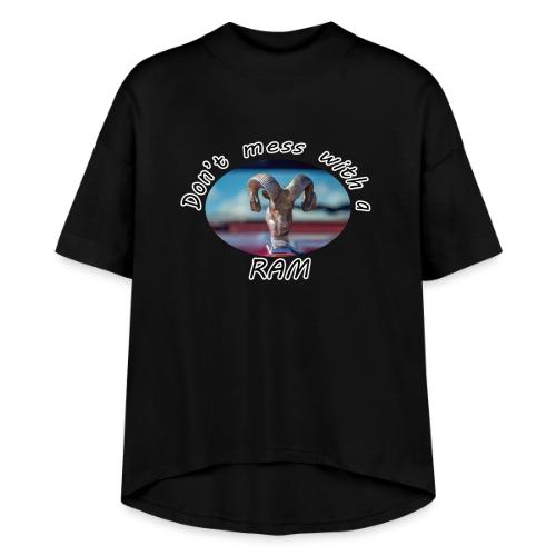 Don’t Mess with a RAM - Women's Hi-Lo Tee