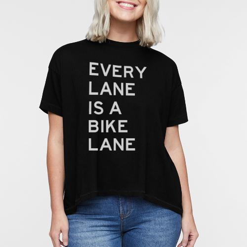 Every Lane is a Bike Lane - Women's Hi-Lo Tee