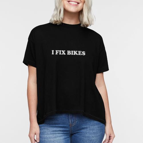 i fix bikes - Women's Hi-Lo Tee