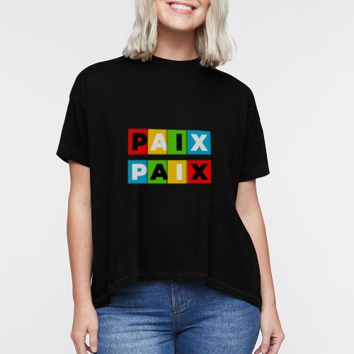 Peace in Colour - Women's Hi-Lo Tee